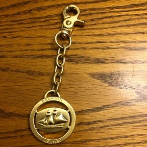Brahmin Emblem Keychain